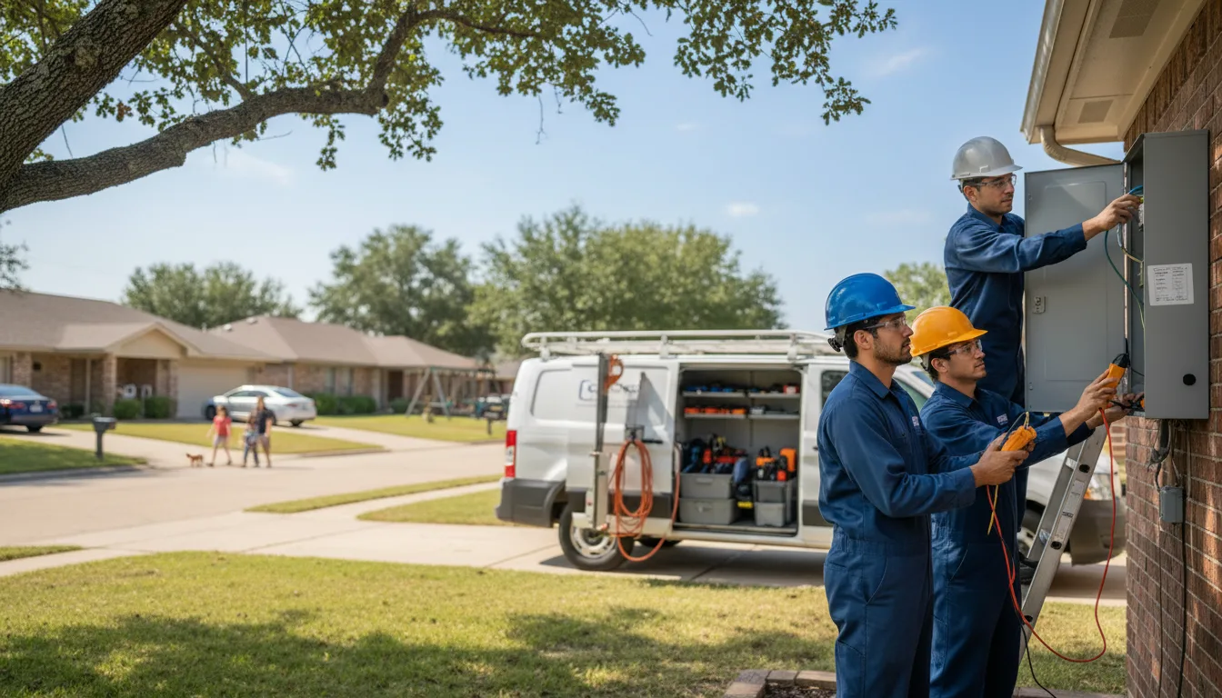 Certified electrician providing emergency electrical services in Galena, OH